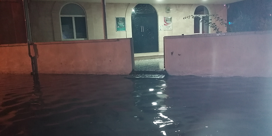 Samsun'da sağanak etkili oldu