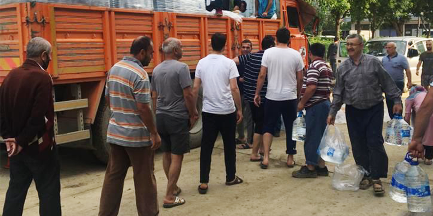 BÜYÜKŞEHİR'İN AYANCIK'A YARDIMLARI DEVAM EDİYOR