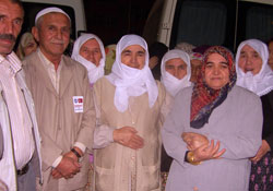 Hacı adayları dualarla uğurlandı