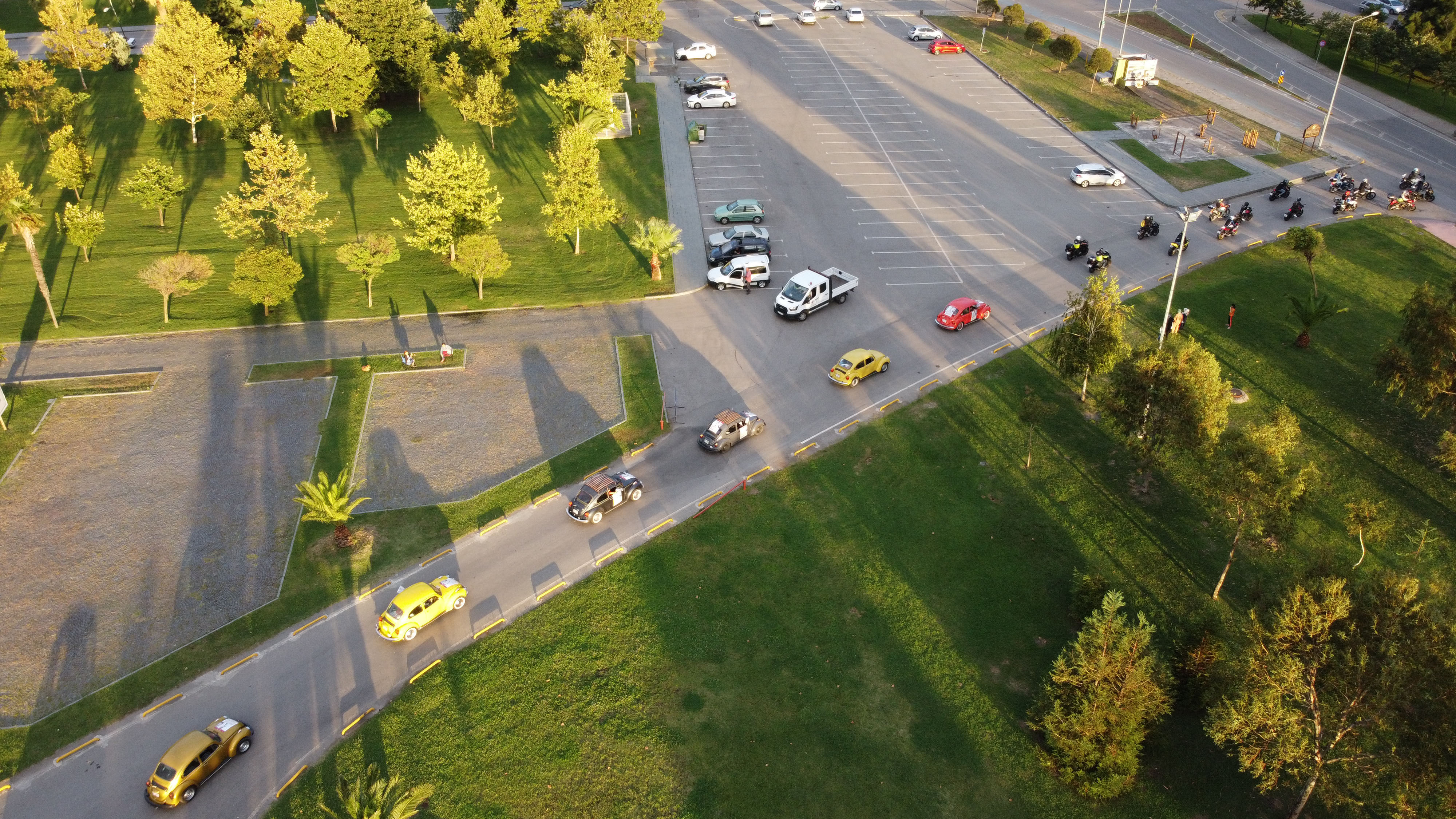 SAMSUN'DA AŞI KAMPANYASINA KONVOYLU DESTEK