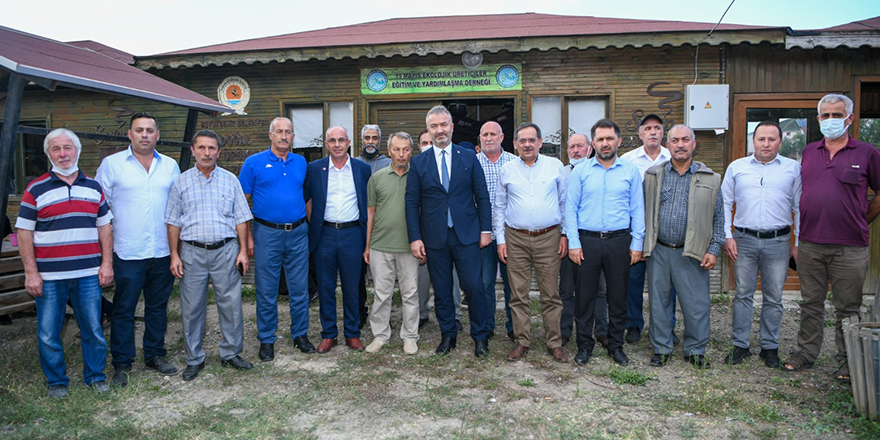 ''Yeter ki üretin her türlü desteği veririz''