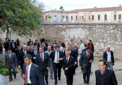 Bakan Günay harç döktü