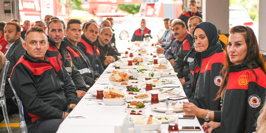 SAMSUN'DA İTFAİYE HAFTASI PROGRAMI DÜZENLENDİ