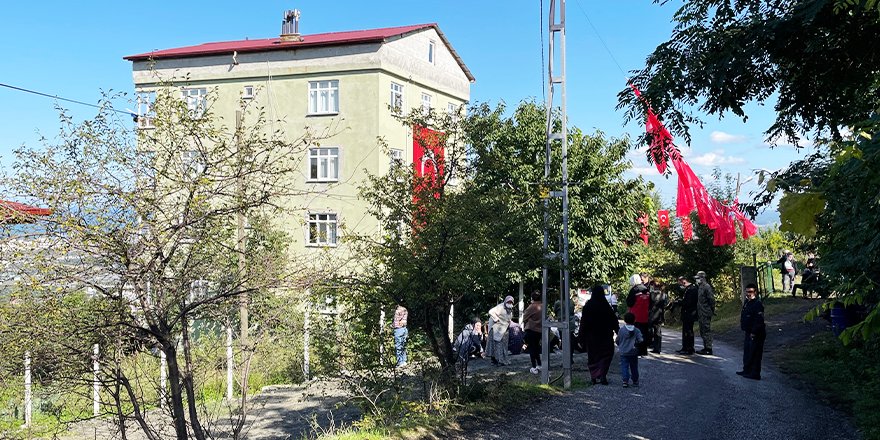 SAMSUN'A ŞEHİT ATEŞİ DÜŞTÜ