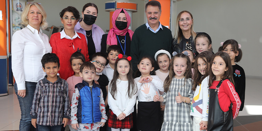 BAŞKAN DEVECİ: ÇOCUKLAR BİZİM GELECEĞİMİZ