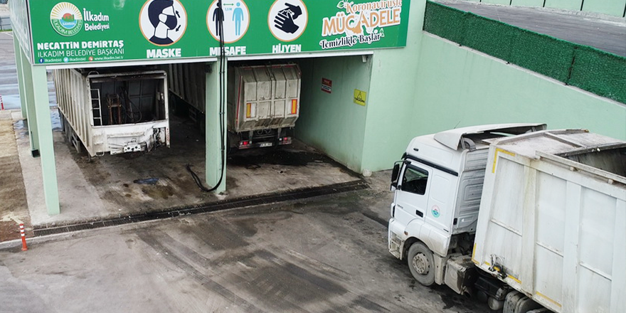 EVSEL ATIK TRANSFER İSTASYONU HİZMETE GİRDİ
