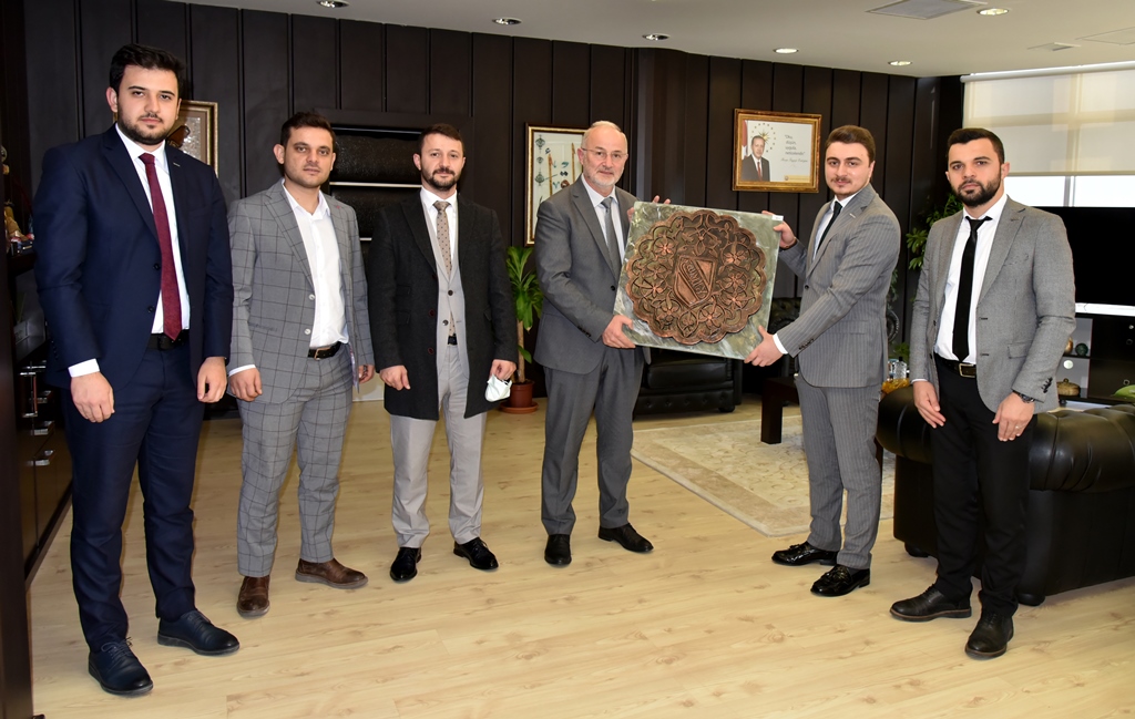REKTÖR ÜNAL GENÇ MÜSİAD'I KONUK ETTİ