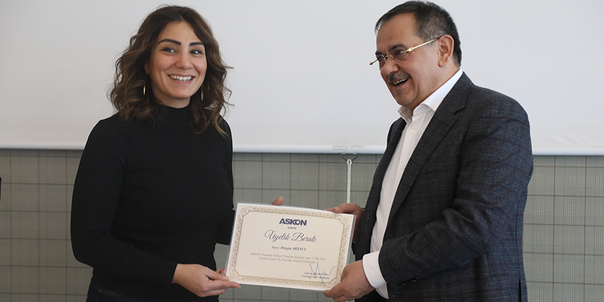 ASKON SAMSUN ŞUBESİ ÇALIŞMA TOPLANTISI YAPILDI