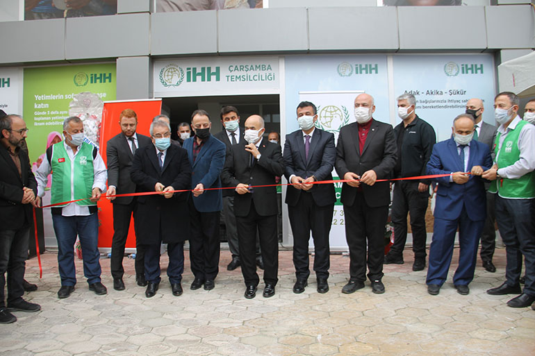İHH İnsani Yardım Derneği Çarşamba Temsilciliği Açıldı