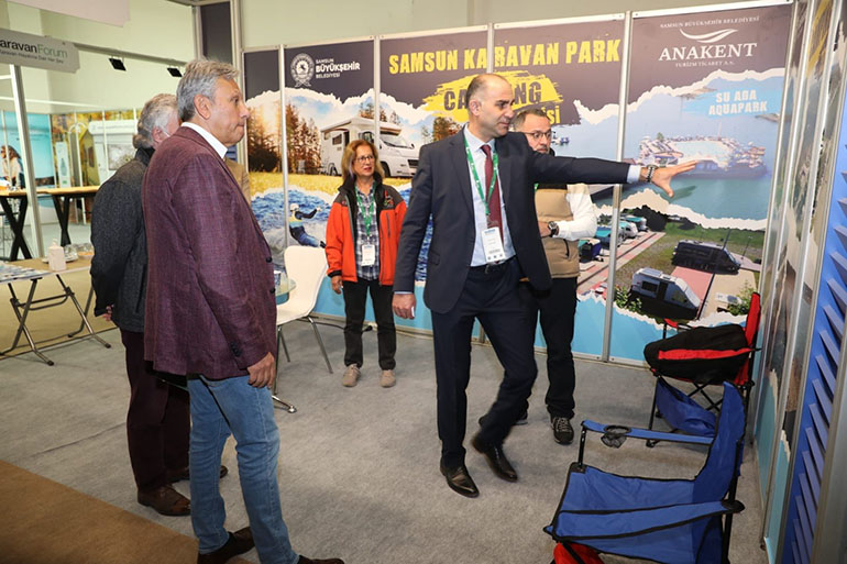 KARAVAN FUARINA BÜYÜKŞEHİR DAMGASI