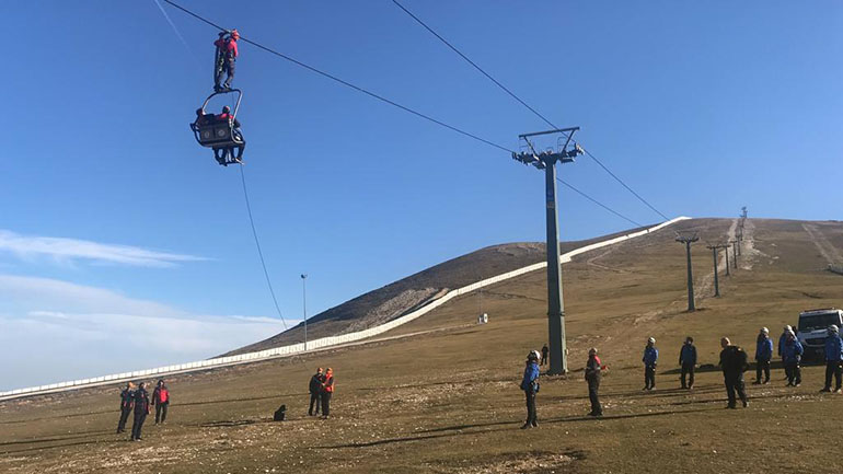 AKDAĞ'DA NEFESLERİ KESEN TATBİKAT