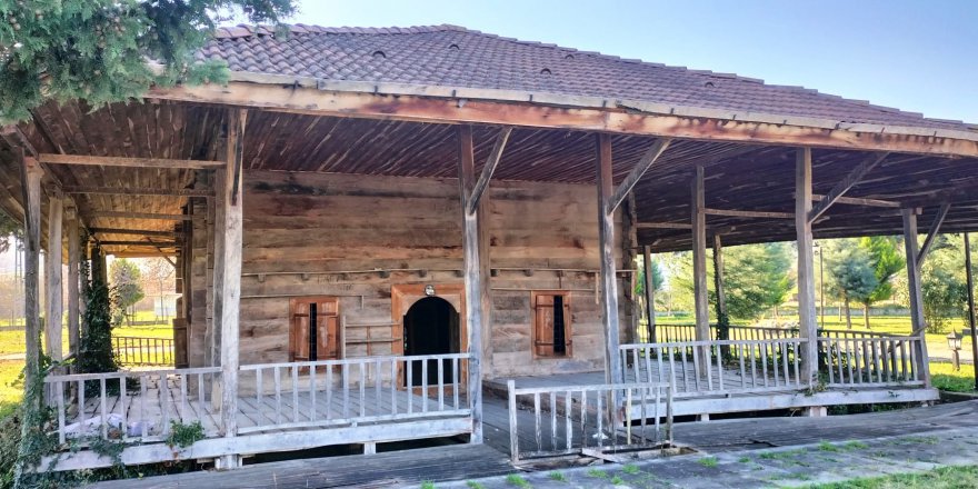 TARİHİ ÇİVİSİZ AHŞAP CAMİYE RESTORASYON PROJESİ