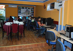 Canik bilgi evine yoğun ilgi