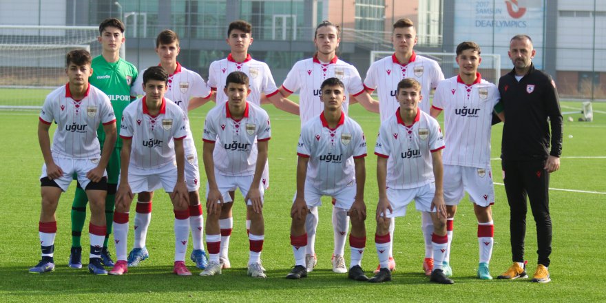 SAMSUNSPOR U16, ERZURUMSPOR'U MAĞLUP GÖNDERDİ