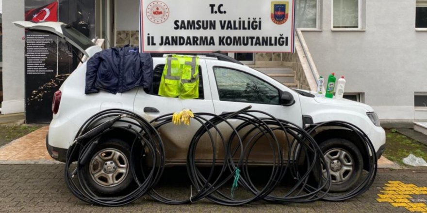 SAMSUN'DA 2 HIRSIZLIK ŞÜPHELİSİ TUTUKLANDI