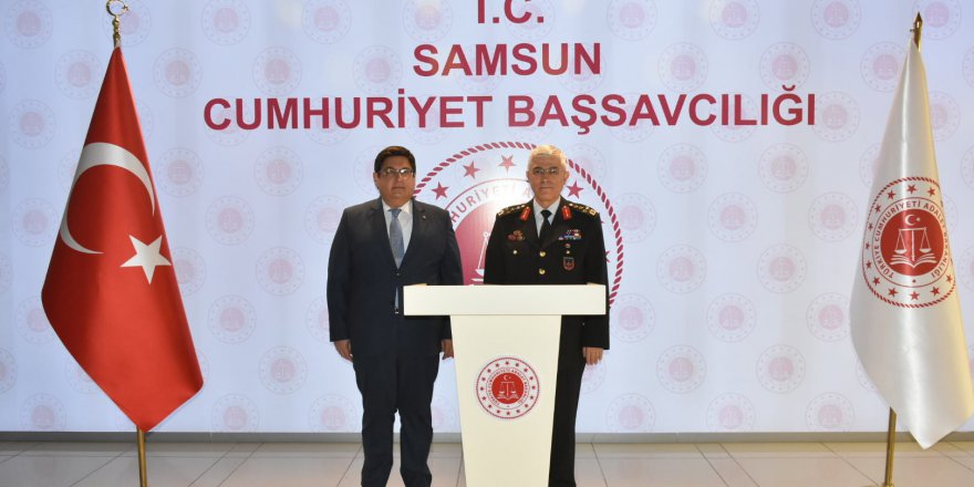 SAMSUN CUMHURİYET BAŞSAVCISI KILIÇ'A ZİYARET