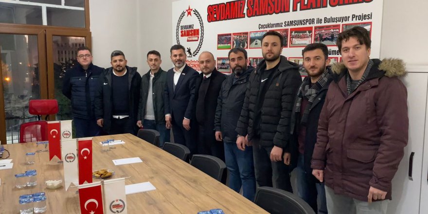 SEVDAMIZ SAMSUN PLATFORMUNA ZİYARET
