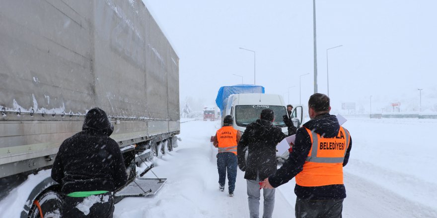 HAVZA BELEDİYESİNDEN SÜRÜCÜLERE KUMANYA