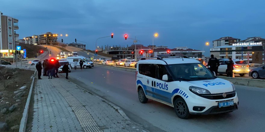 Samsun'da silahlı saldırı bir kişi...