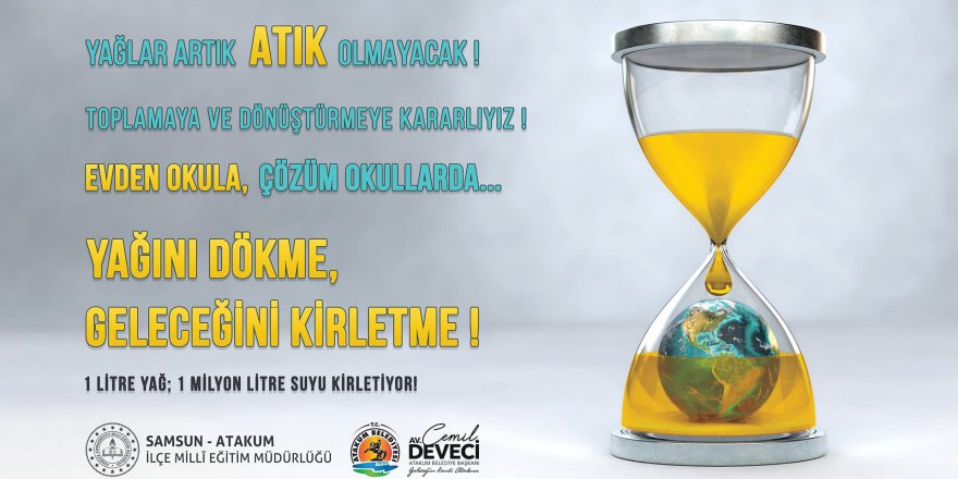 ATAKUM BELEDİYESİ'NDEN LİSE ÖĞRENCİLERİNİN PROJESİNE DESTEK