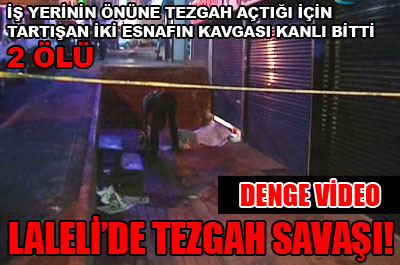 Laleli'de tezgah savaşı! ...
