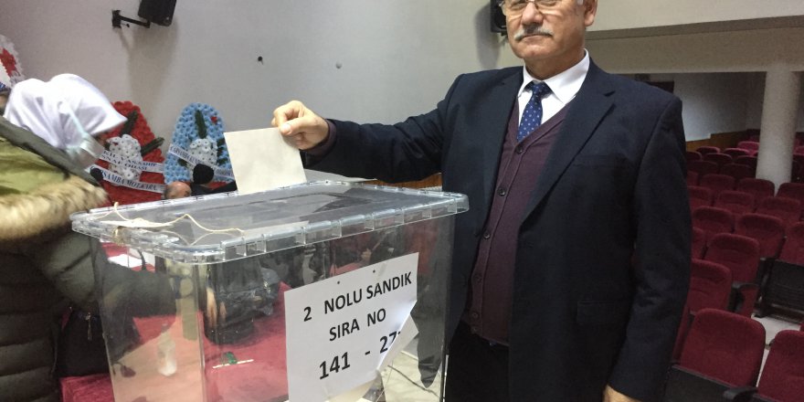 ÇARŞAMBA BAKIRCILAR VE KALAYCILAR ODASINDA ÇELİK, YENİDEN BAŞKANLIĞA SEÇİLDİ