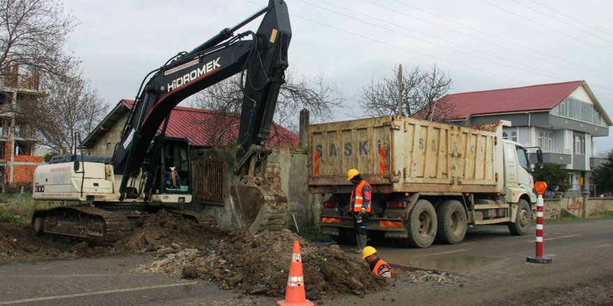 SASKİ’ DEN 19 MAYIS VE ATAKUM’A BÜYÜK YATIRIM
