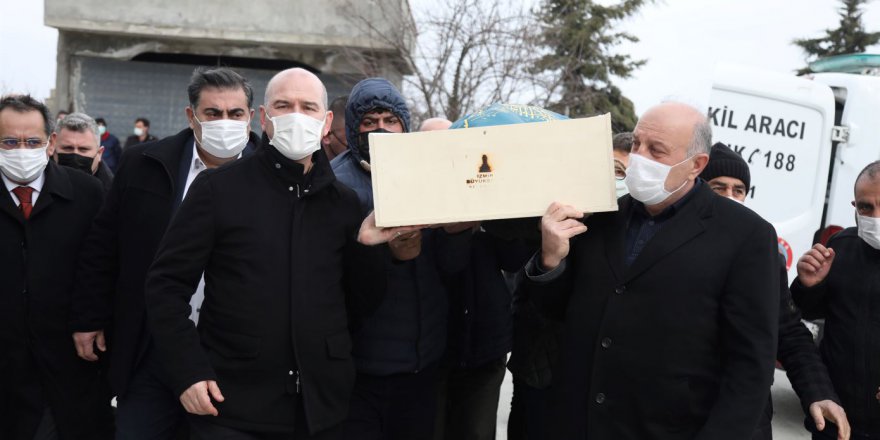 BAKAN SOYLU'NUN DAYISI ALİ İHSAN REİS'İN CENAZESİ SAMSUN'DA DEFNEDİLDİ