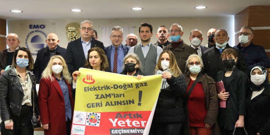 TÜKODER'DEN ELEKTRİK VE DOĞAL GAZ ZAMLARININ İPTALİ İÇİN DAVA AÇIKLAMASI