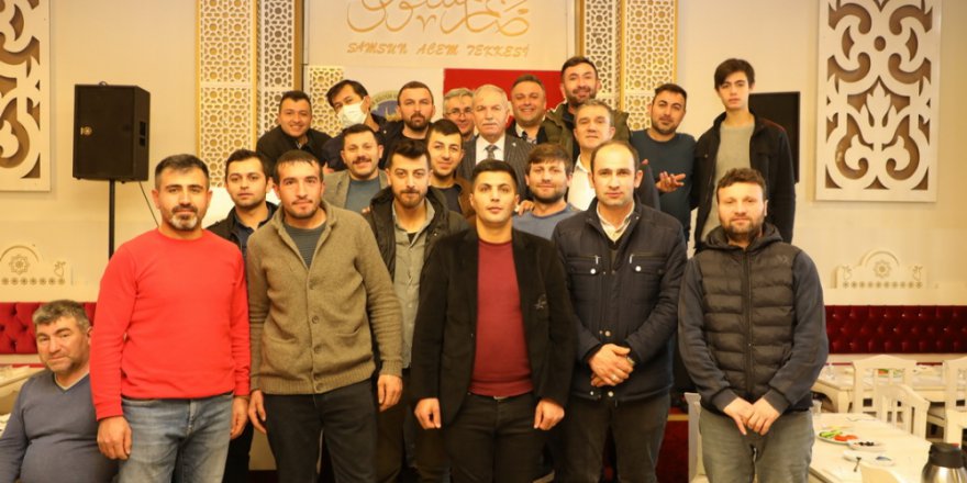 DEMİRTAŞ, VEZİRKÖPRÜLÜLER DERNEĞİ ÜYELERİ İLE BİR ARAYA GELDİ