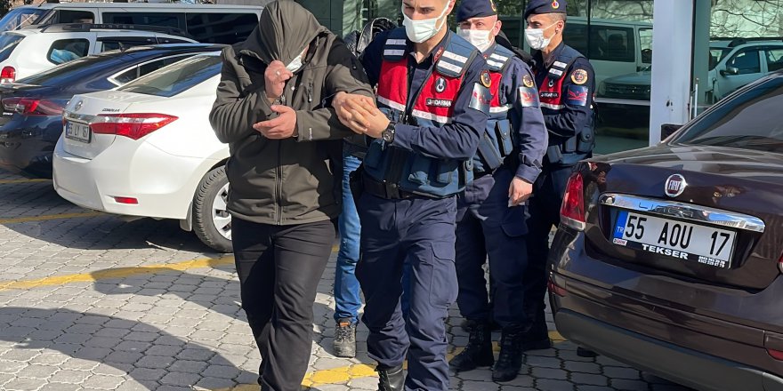 SAMSUN'DA TAŞ OCAĞINDAN HIRSIZLIK YAPAN 3 ZANLI TUTUKLANDI