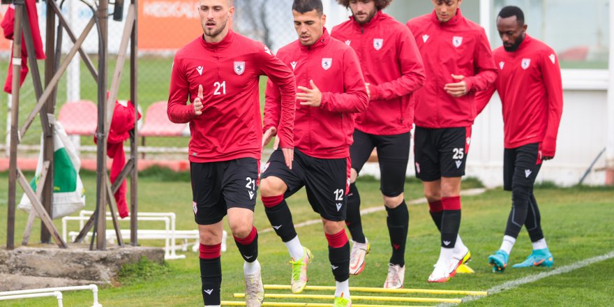 SAMSUNSPOR'DA SIKI ANTRENMAN