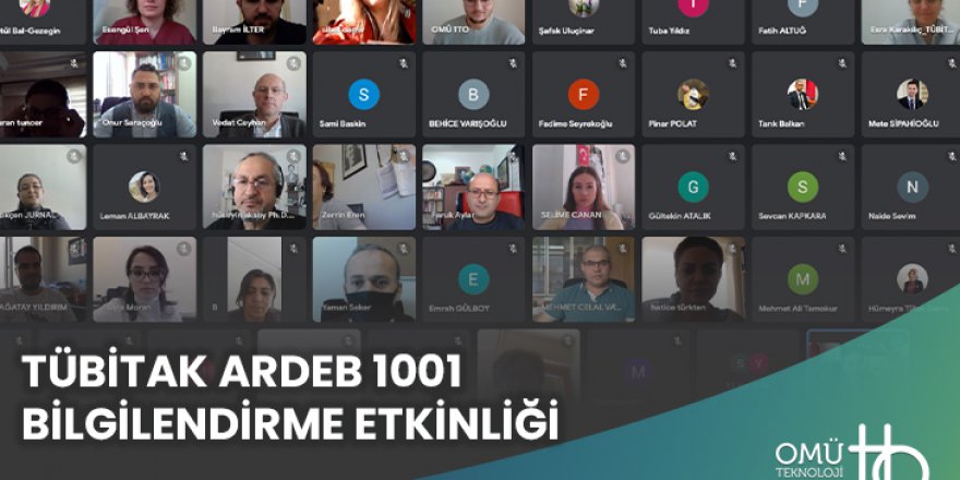 TÜBİTAK ARDEB 1001 BİLGİLENDİRME ETKİNLİĞİ BÜYÜK İLGİ GÖRDÜ