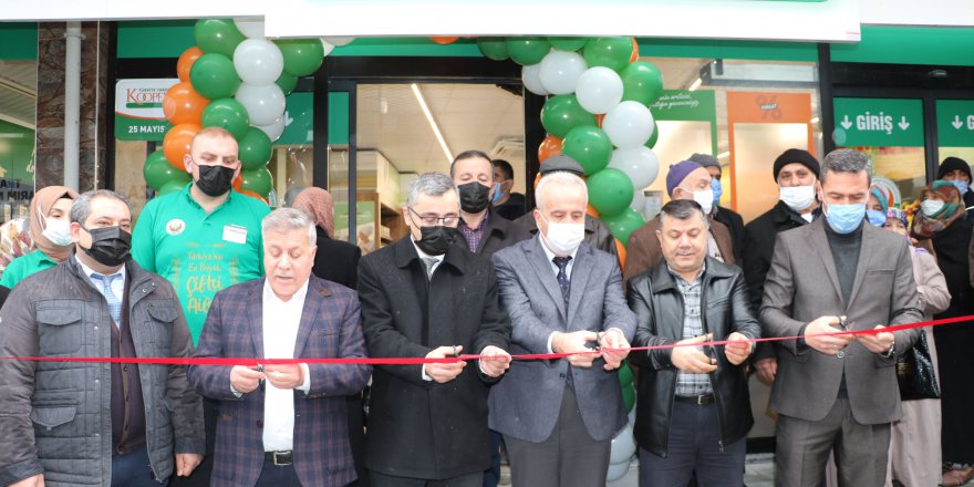 HAVZA'DA TARIM KREDİ KOOPERATİF MARKET AÇILDI