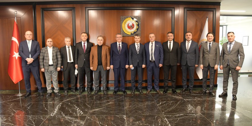SAMSUN VERGİ DAİRESİ’NDEN TSO’YA ZİYARET