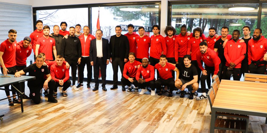 SAMSUNSPOR'U BELEDİYE BAŞKANI MUSTAFA DEMİR UĞURLADI