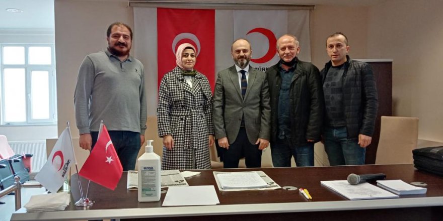 TÜRK KIZILAYI ÇARŞAMBA ŞUBE BAŞKANLIĞI'NDA UĞUR GÖKÇE DÖNEMİ