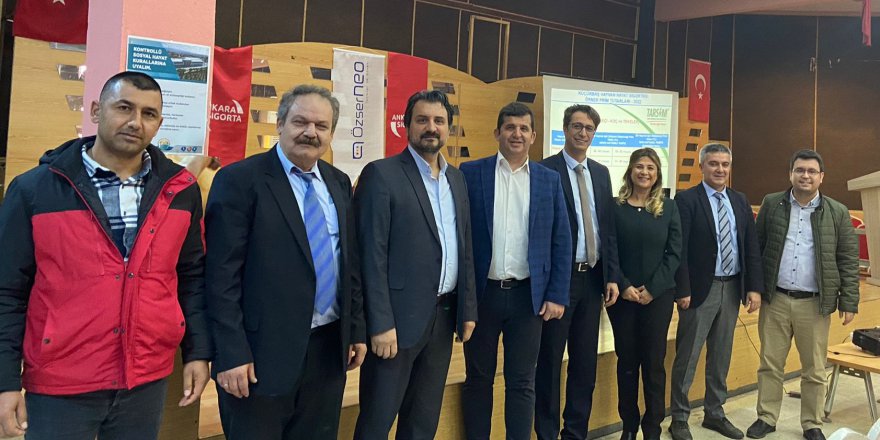 ÇİFTÇİLERE TARIM SİGORTASI SEMİNERİ YAPILDI
