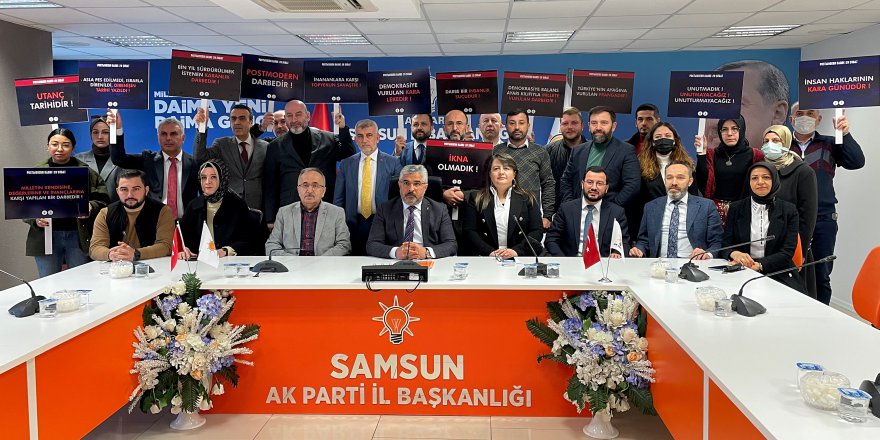 SAMSUN, ÇORUM, TOKAT, ÇANKIRI, KASTAMONU, AMASYA VE SİNOP'TA 28 ŞUBAT SÜRECİNE TEPKİLER