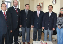 Canik Kaymakamına ziyaret