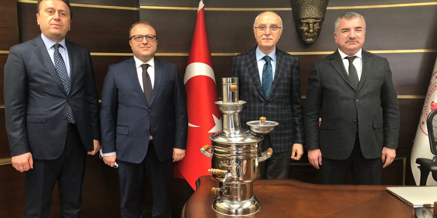 HAVZA HEYETİNDEN İÇİŞLERİ BAKANLIĞINA ZİYARET