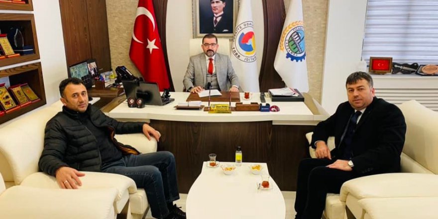 BAŞKAN KAYA’DAN ÇTSO’YA ZİYARET