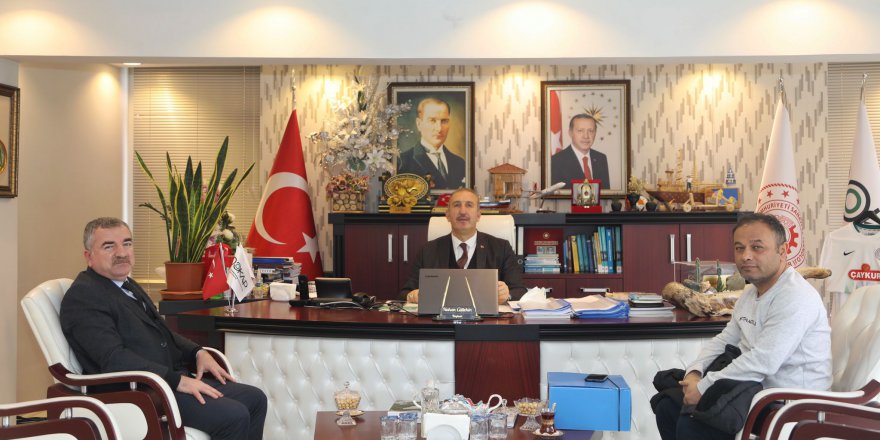 HAVZA BELEDİYE BAŞKANI ÖZDEMİR’DEN DOKAP’A ZİYARET