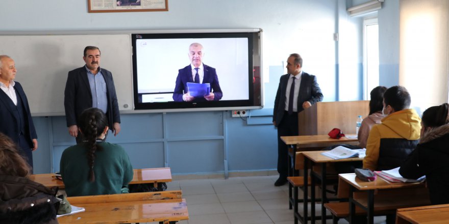HAVZA'DA OKULLARDA DEPREM TAHLİYE TATBİKATI DÜZENLENDİ