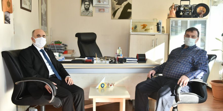 VALİ DAĞLI'DAN GAZETEMİZE ZİYARET