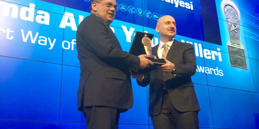 BÜYÜKŞEHİR’İN VİZYON PROJESİNE ÖDÜL