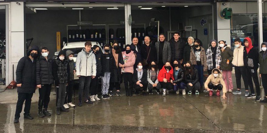 CANİK ULUDAĞ ORTAOKULU EĞİTİMDE TEORİ-PRATİK BİLEŞKESİNE YENİ HALKA EKLEDİ