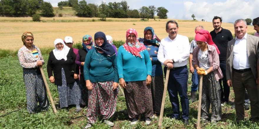 BÜYÜKŞEHİR ÇİFTÇİNİN YÜZÜNÜ GÜLDÜRDÜ