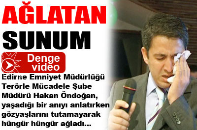 Ağlatan sunum....