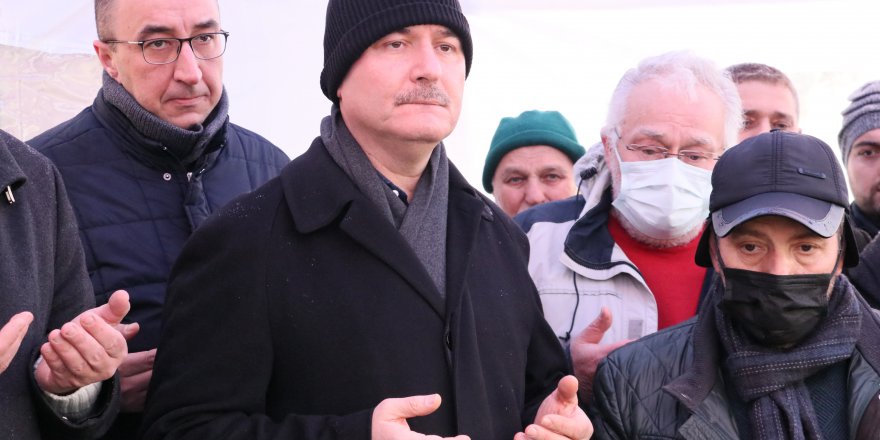 BAKAN SOYLU'NUN DAYISININ OĞLU OĞUZ REİS'İN CENAZESİ SAMSUN'DA DEFNEDİLDİ